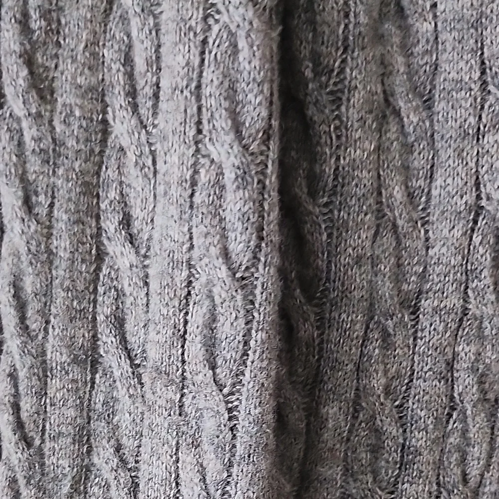 Polo Ralph Lauren Merino Wool Blend Charcoal Knit Accessory